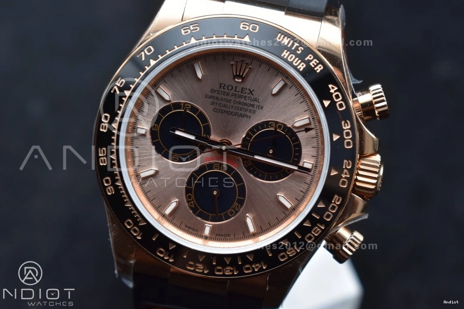 Strap SH4131 QF Daytona Best Edition Dial (Weighted) TravelReady RG 802 1:1 Oysterflex V6 126515 Black on 0730